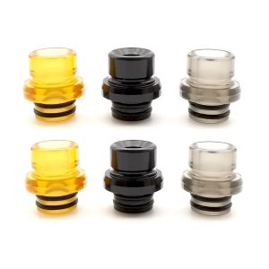 Drip Tips 510 Tropfspitzen aus transparentem Harz – zufällige Farbe