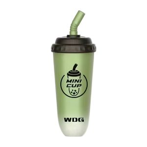 WDG Mini Cup Einweg-E-Zigaretten 5000 Puffs - Mungobohnen-Eis am Stiel