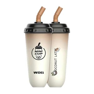 WDG Mini Cup Einweg Vape 5000 Puffs - Coconut Latte