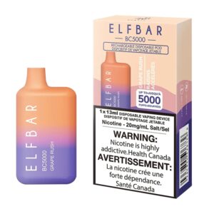 ELF BAR BC5000 Disposable 5000 Züge Grape Rush