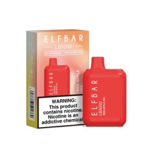 ELF BAR LB5000 Disposable 5000 Züge Red Apple Ice
