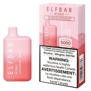ELF BAR BC5000 Disposable 5000 Züge Strawberry Dream 13 ml