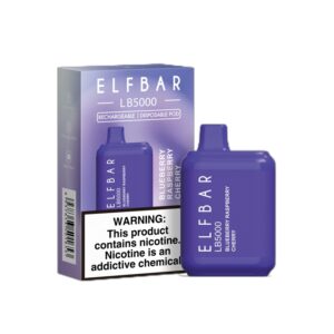 ELF BAR LB5000 Disposable 5000 Züge Blueberry Raspberry Cherry 14 ml