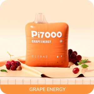 ELF BAR PI7000 Disposable Grape Energy 7000 Züge 17 ml