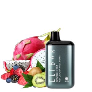 ELF BAR BC5000 Ultra Disposable Kiwi Dragon Fruit Berry 5000 Züge