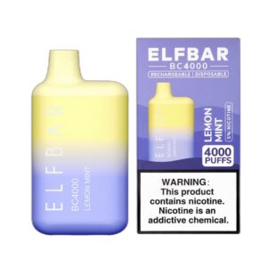 ELF BAR BC4000 Disposable Lemon Mint 4000 Züge 11,5 ml