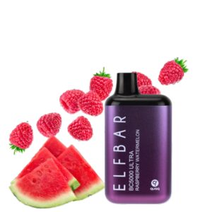 ELF BAR BC5000 Ultra Disposable 5000 Züge Raspberry Watermelon 650 mAh