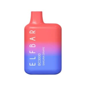 ELF BAR BC3000 Disposable 3000 Züge Sakura Grape