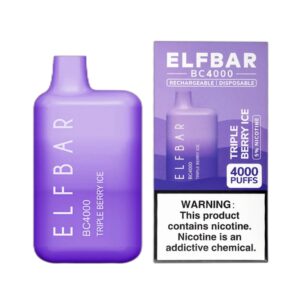 ELF BAR BC4000 Disposable 4000 Züge Triple Berry Ice 650 mAh
