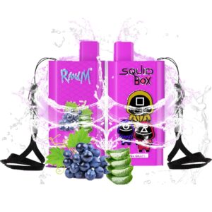 RandM Squid Box 5200 Züge Aloe Grape 12ml Einweg E-zigarette