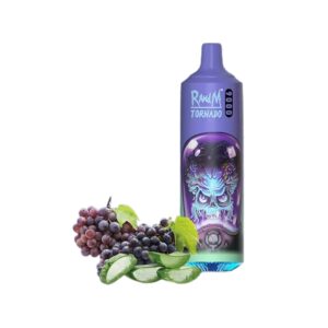 RandM Tornado 9000 Züge Einweg E-zigarette 18ml Aloe Grape