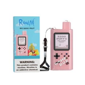 RandM Game Box 5200 Züge Big Bang Fruit Einweg E-zigarette 12ml