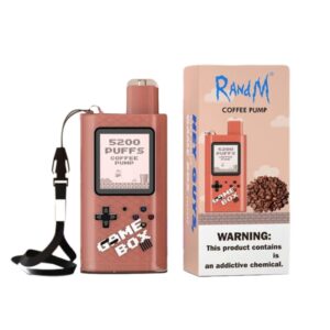 RandM Game Box 5200 Züge Coffee Pump 12ml Einweg E-zigarette