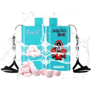RandM Squid Box 5200 Züge Einweg E-zigarette 12ml Cotton Candy