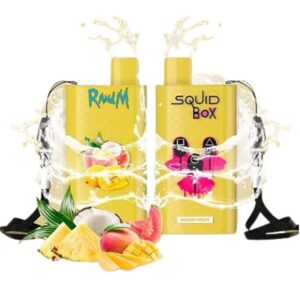 RandM Squid Box 5200 Züge 12ml Fruit Hawaii Einweg E-zigarette