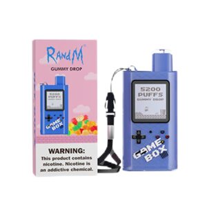 RandM Game Box 5200 Züge Einweg E-zigarette Gummy Drop 12ml