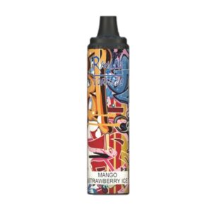 RandM Tornado 6000 Züge Einweg E-zigarette 12ml Mango Strawberry Ice