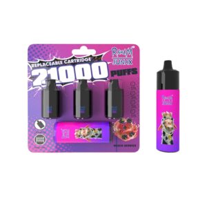 RandM Sunax 21000 Züge Einweg E-zigarette 14ml*3 Mixed Berries