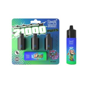 RandM Sunax 21000 Züge Mr Blue Einweg E-zigarette 14ml*3