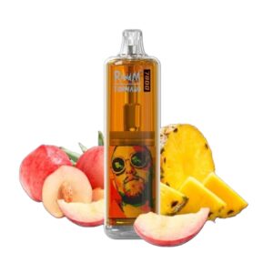 RandM Tornado 7800 Züge 15ml Peach Pineapple Einweg E-zigarette
