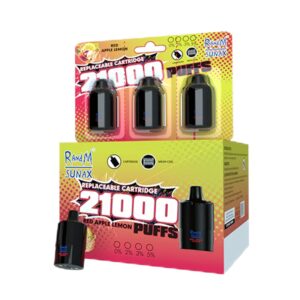 RandM Sunax Pods Red Apple Lemon 14ml*3