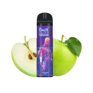 RandM Tornado 8000 Züge Einweg E-zigarette Sour Apple 16ml