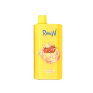 RandM Game Box 5200 Züge Einweg E-zigarette Strawberry Banana 12ml