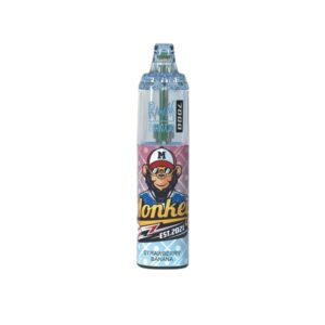 RandM Tornado 7000 Züge Strawberry Banana Einweg E-zigarette 14ml