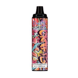 RandM Tornado 6000 Züge Einweg E-zigarette Strawberry Ice Cream 12ml