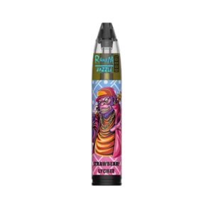 RandM Dazzle 10000 Züge Einweg E-zigarette Strawberry Lychee 15ml