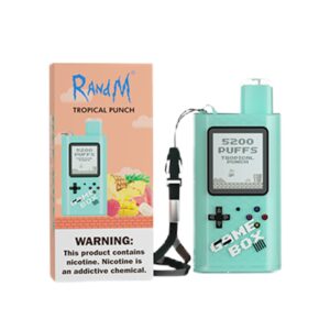 RandM Game Box 5200 Züge Einweg E-zigarette 12ml Tropical Punch
